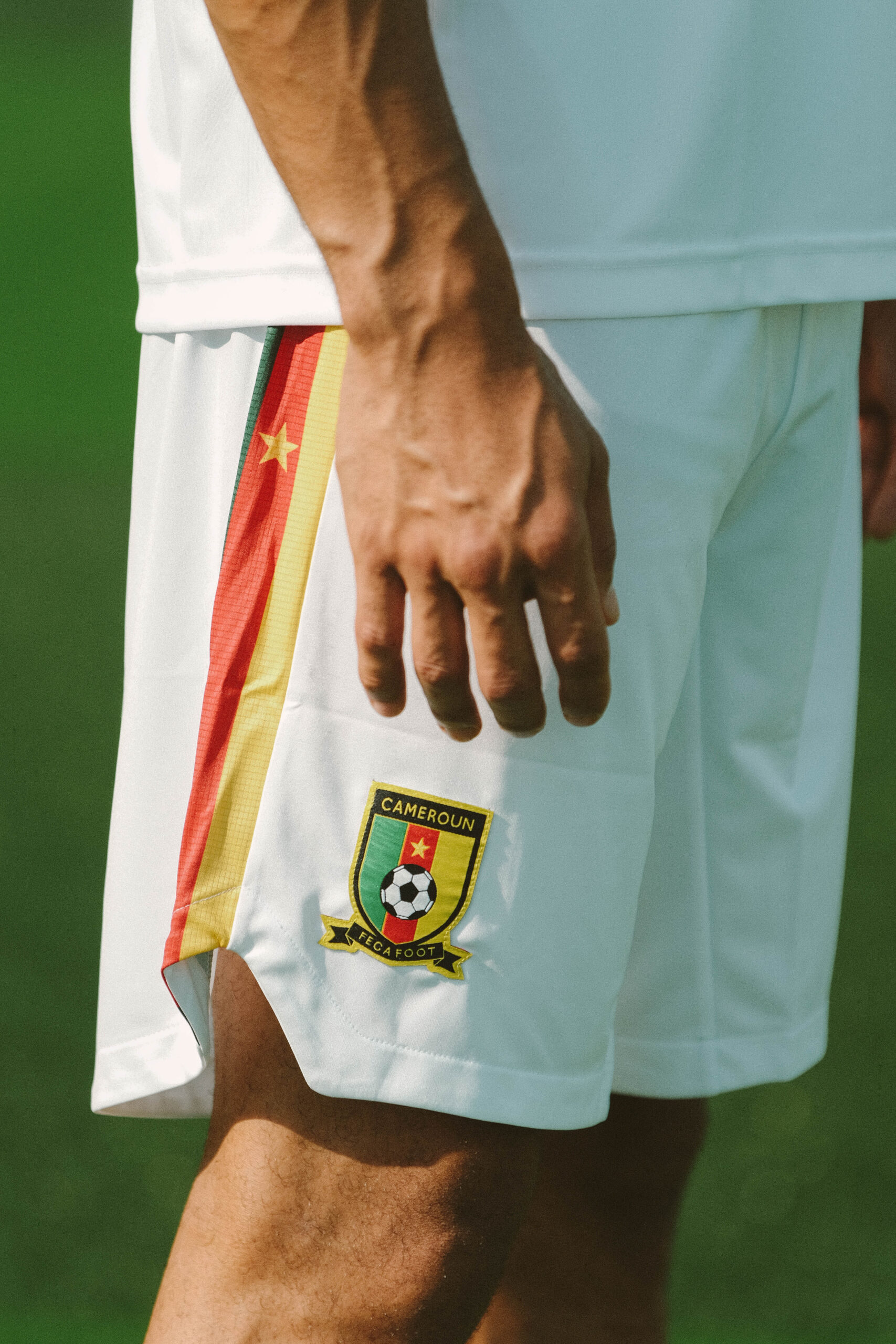 Short d'entrainement blanc – Image 2