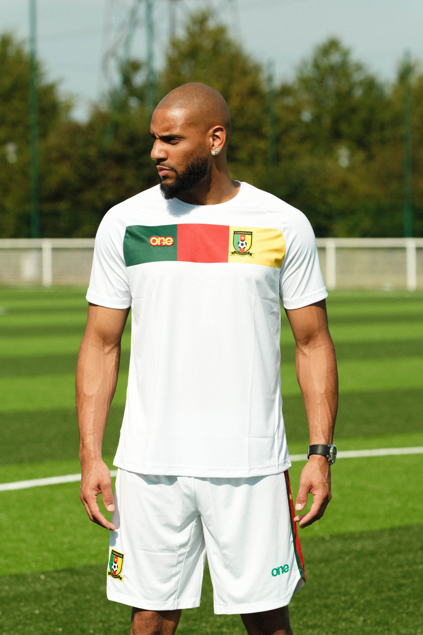Maillot entrainement blanc – Image 2